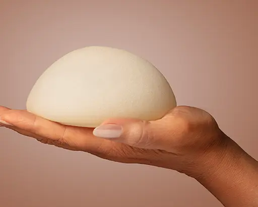 Types of breast implants — silicone gel implant options